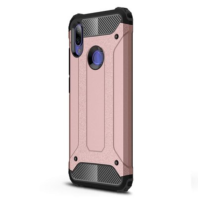 Microsonic Xiaomi Redmi Note 7 Pro Kılıf Rugged Armor Rose Gold