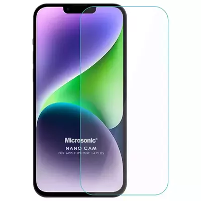 Microsonic Apple iPhone 14 Plus Nano Glass Cam Ekran Koruyucu