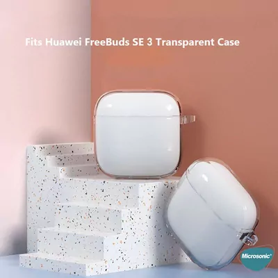 Microsonic JBL Tune Flex 2 Kılıf Transparent Clear Soft Şeffaf