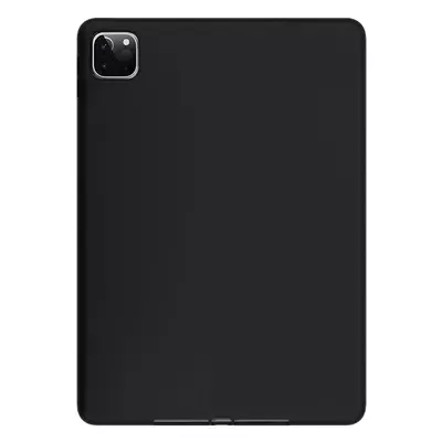 Microsonic Apple iPad Pro 12.9'' 2021 5. Nesil Kılıf (A2378-A2461-A2379-A2462) Matte Silicone Siyah