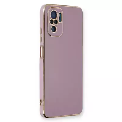 Microsonic Xiaomi Poco M5s Kılıf Olive Plated Lila