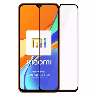 Microsonic Xiaomi Redmi 10A Seramik Matte Flexible Ekran Koruyucu Siyah