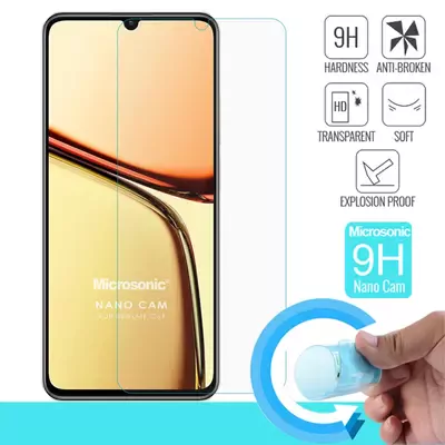 Microsonic Realme C61 Nano Glass Cam Ekran Koruyucu