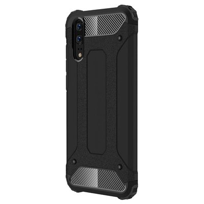 CaseUp Huawei P20 Kılıf Tank Siyah