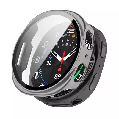 Microsonic Samsung Galaxy Watch 8 40mm Kılıf Matte Premium Slim WatchBand Titanyum