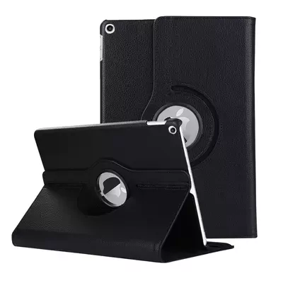 Microsonic Apple iPad Air 3 10.5'' 2019 (A2152-A2123-A2153-A2154) Kılıf 360 Rotating Stand Deri Siyah