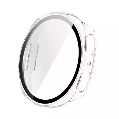 Microsonic Samsung Galaxy Watch 8 44mm Kılıf Clear Premium Slim WatchBand Şeffaf