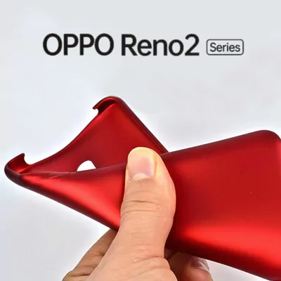 Microsonic Matte Silicone Oppo Reno 2 Kılıf Mavi