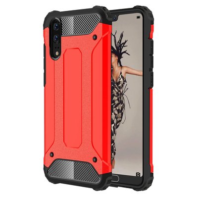 CaseUp Huawei P20 Kılıf Tank Kırmızı