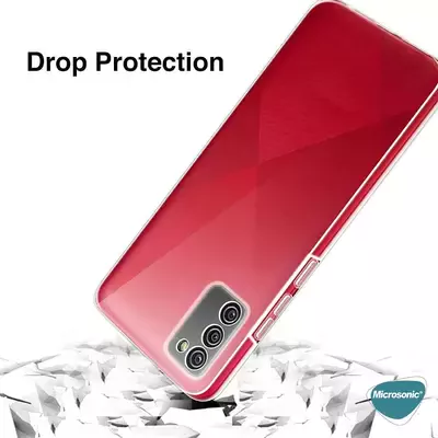 Microsonic Samsung Galaxy A06 Kılıf 6 Tarafı Tam Full Koruma 360 Clear Soft Şeffaf