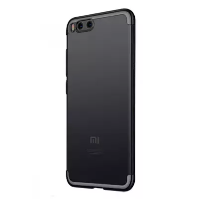 Microsonic Xiaomi Mi6 Kılıf Skyfall Transparent Clear Siyah