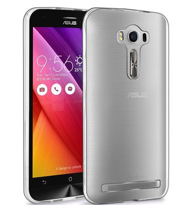 Microsonic Asus Zenfone 2 Laser ZE550KL Kılıf Transparent Soft Şeffaf