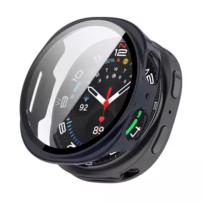 Microsonic Samsung Galaxy Watch 8 44mm Kılıf Matte Premium Slim WatchBand Lacivert