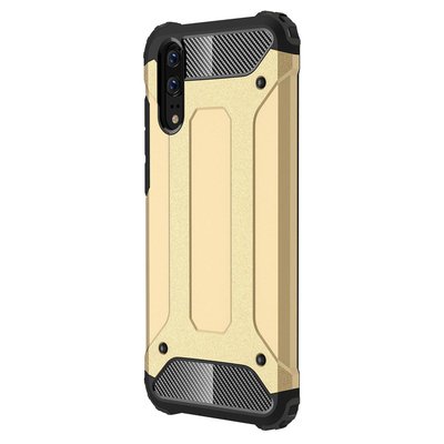 CaseUp Huawei P20 Kılıf Tank Gold