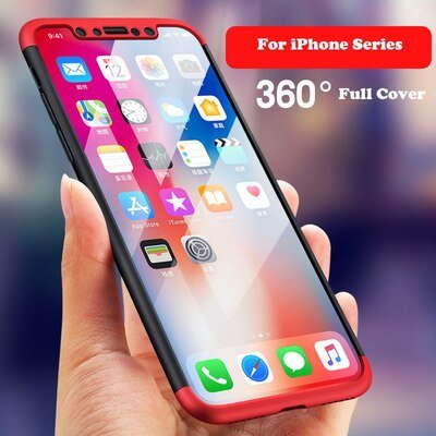 Microsonic Apple iPhone X Kılıf Double Dip 360 Protective AYS Gold