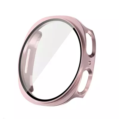 Microsonic Samsung Galaxy Watch 8 44mm Kılıf Matte Premium Slim WatchBand Rose Gold