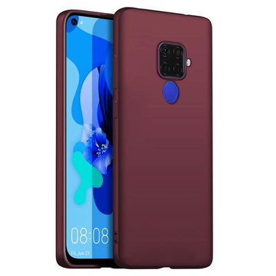 Microsonic Huawei Mate 30 Lite Kılıf Matte Silicone Mor