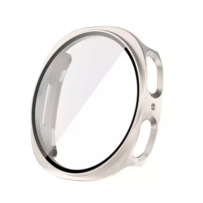 Microsonic Samsung Galaxy Watch 8 44mm Kılıf Matte Premium Slim WatchBand Starlight