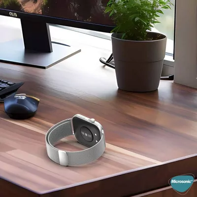 Microsonic Huawei Watch Fit 4 Pro Milanese Loop Kordon Rose Gold