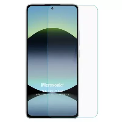 Microsonic Xiaomi Redmi Note 14 5G Nano Glass Cam Ekran Koruyucu