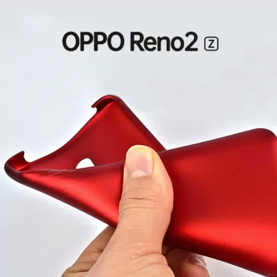 Microsonic Matte Silicone Oppo Reno 2Z Kılıf Mor