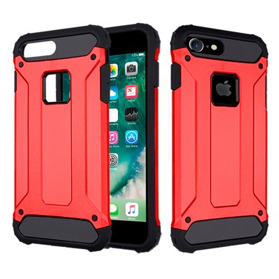 CaseUp Apple iPhone 8 Kılıf Tank Kırmızı