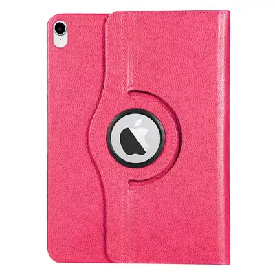 Microsonic Apple iPad Mini 6 2021 (A2567-A2568-A2569) Kılıf 360 Dönerli Stand Deri Pembe