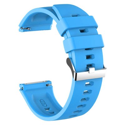 Microsonic Samsung Galaxy Watch 3 45mm Silicone Rapid Bands Kordon Mavi