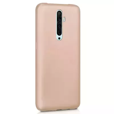 Microsonic Matte Silicone Oppo Reno 2Z Kılıf Gold