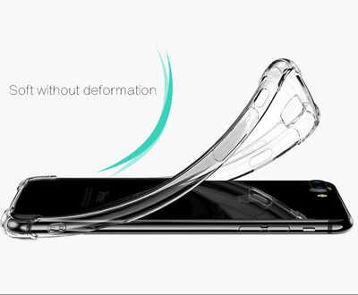 Microsonic Apple iPhone 8 Kılıf Anti Shock Silikon Şeffaf