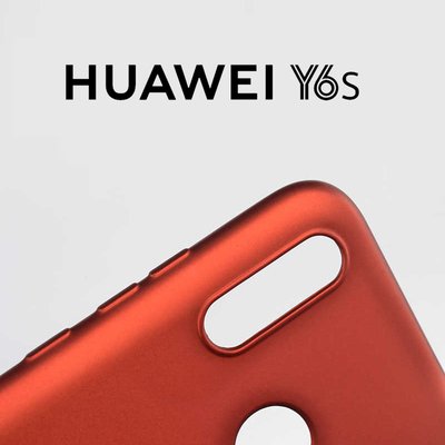 Microsonic Huawei Y6S 2019 Kılıf Matte Silicone Gold