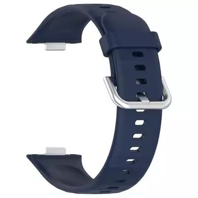 Microsonic Huawei Watch Fit 4 Pro Kordon, Silicone Sport Band Lacivert