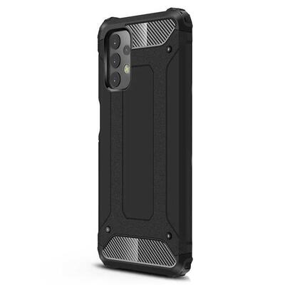 Microsonic Samsung Galaxy A23 Kılıf Rugged Armor Siyah