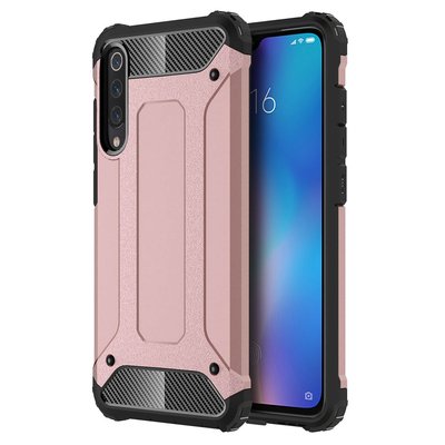 Microsonic Xiaomi Mi 9 SE Kılıf Rugged Armor Rose Gold