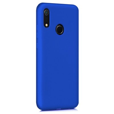 Microsonic Huawei Y6S 2019 Kılıf Matte Silicone Mavi