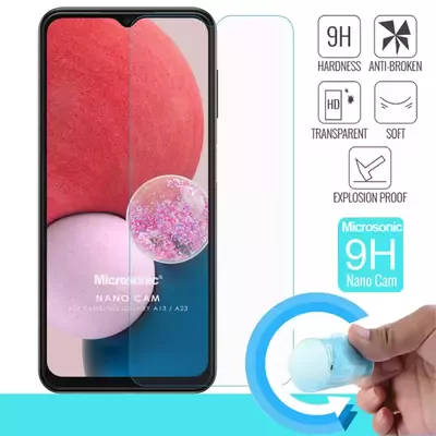 Microsonic Samsung Galaxy A13 4G Nano Glass Cam Ekran Koruyucu