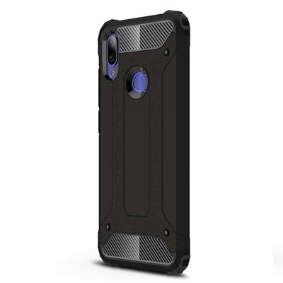 Microsonic Xiaomi Redmi Note 7 Kılıf Rugged Armor Siyah