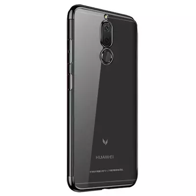 Microsonic Huawei Mate 10 Lite Kılıf Skyfall Transparent Clear Siyah