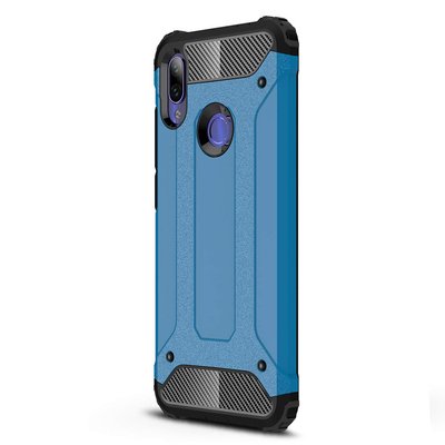 Microsonic Xiaomi Redmi Note 7 Kılıf Rugged Armor Mavi