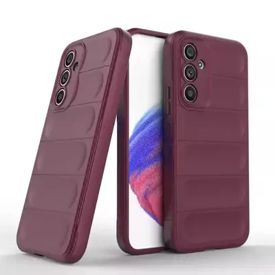 Microsonic Samsung Galaxy A54 Kılıf Oslo Prime Bordo