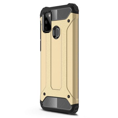 Microsonic Samsung Galaxy M30S Kılıf Rugged Armor Gold