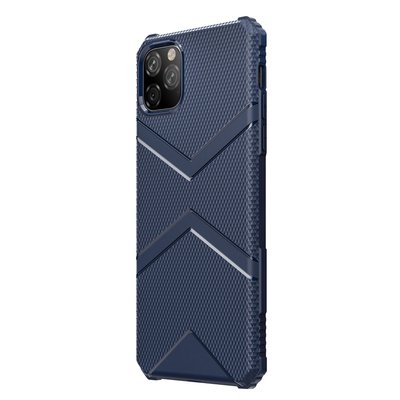 Microsonic Apple iPhone 11 Pro Max Diamond Shield Kılıf Lacivert