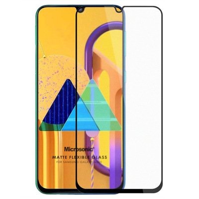 Microsonic Samsung Galaxy M30s Matte Flexible Ekran Koruyucu Siyah