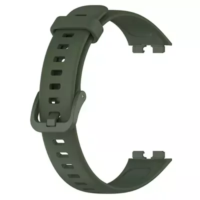 Microsonic Huawei Band 10 Kordon, Silicone Sport Band Yeşil