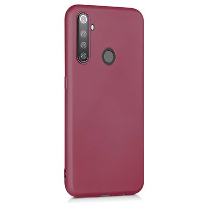 Microsonic Realme 6i Kılıf Matte Silicone Mor