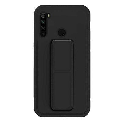 Microsonic Xiaomi Redmi Note 8 Kılıf Hand Strap Siyah