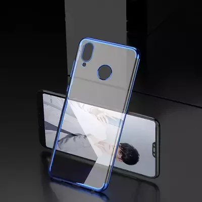 Microsonic Huawei P20 Lite Kılıf Skyfall Transparent Clear Siyah