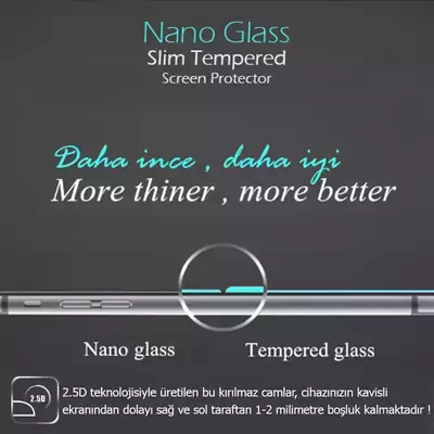 Microsonic Samsung Galaxy A73 5G Nano Glass Cam Ekran Koruyucu