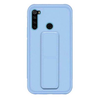 Microsonic Xiaomi Redmi Note 8 Kılıf Hand Strap Mavi