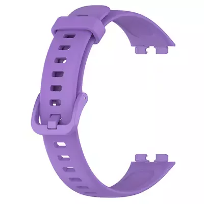 Microsonic Huawei Band 10 Kordon, Silicone Sport Band Lila